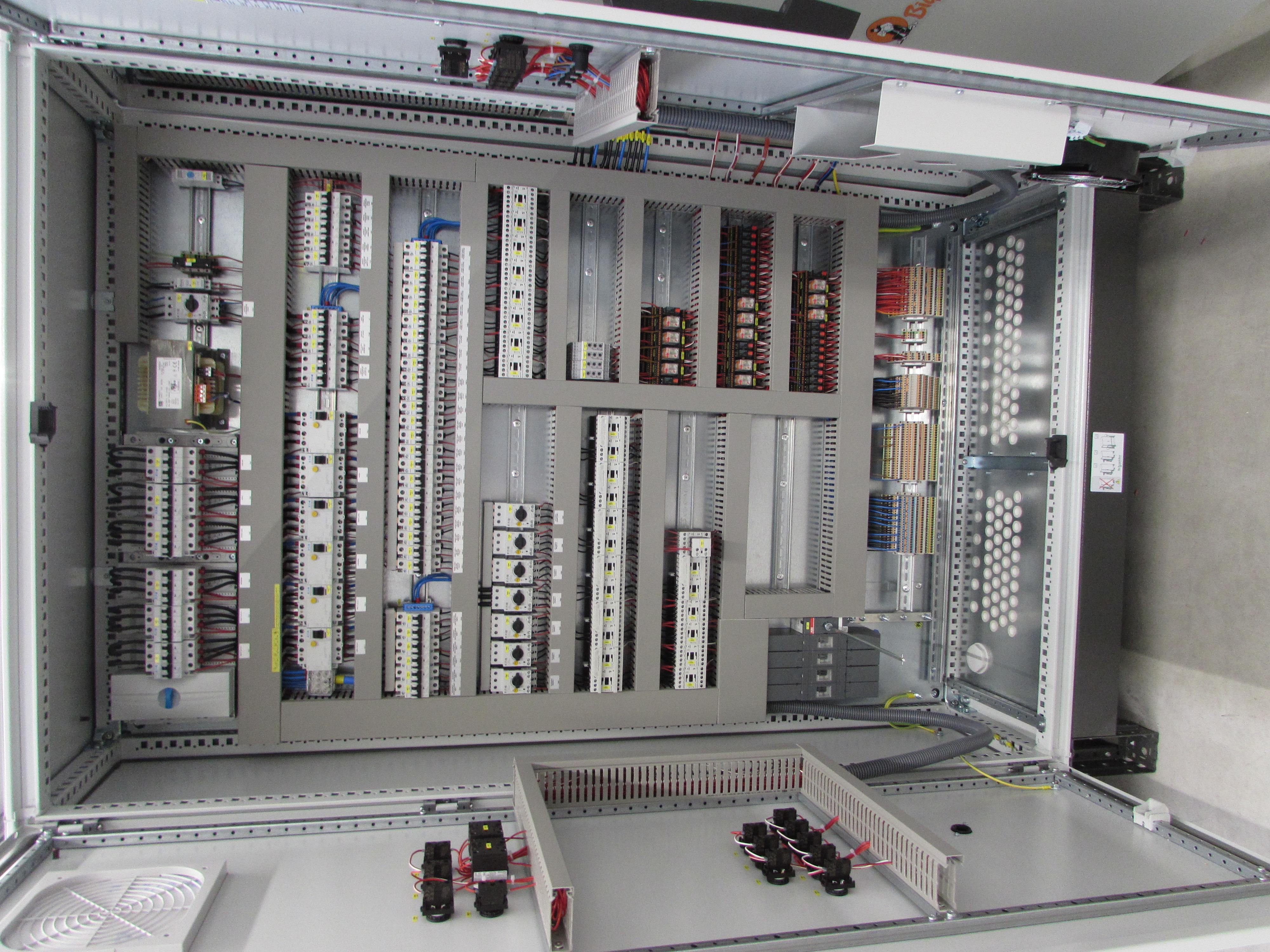 Control cabinet layers Natura 70 Level 1